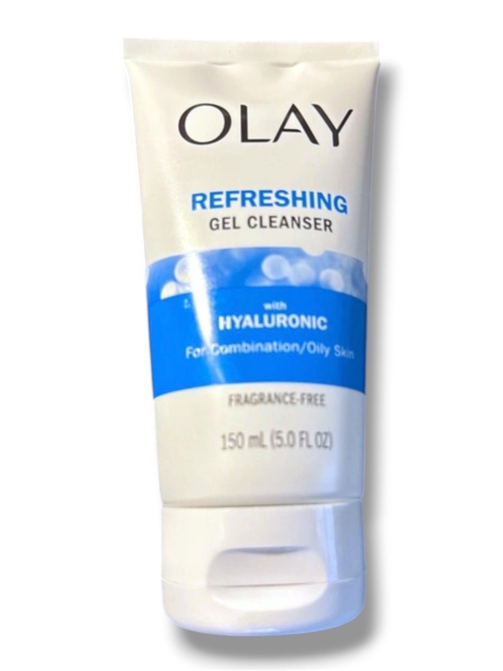 Olay Refreshing Hyaluronic Gel Cleanser – combination oily skin
